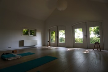 The yoga room